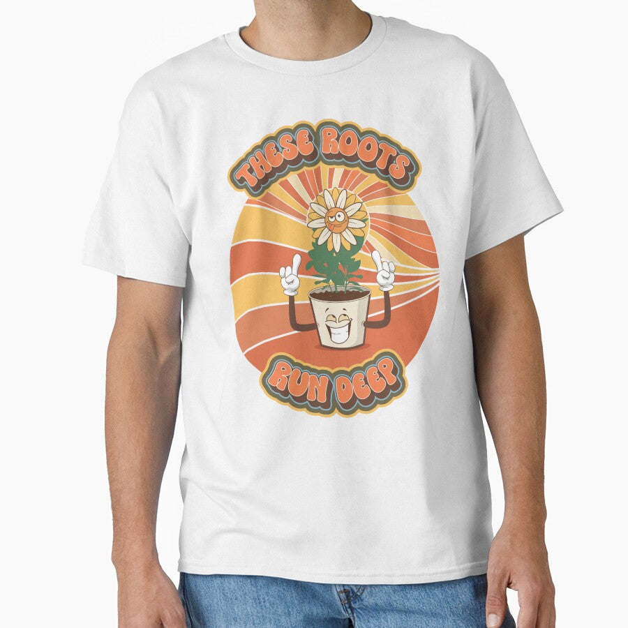Mothers day funny plant quote groovy by HomeCoquette - Adult & Kids T-Shirts, Sweatshirts & Hoodies apparel design preview 1