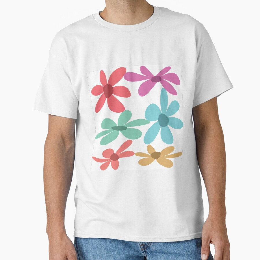 Warped Distorted Flowers by DreamHomes - Adult & Kids T-Shirts, Sweatshirts & Hoodies apparel design preview 1