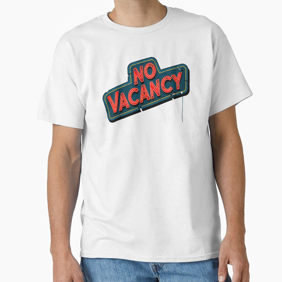 No Vacancy Neon Glow Urban Nightlife Charm by - Adult & Kids T-Shirts, Sweatshirts & Hoodies apparel design preview 1