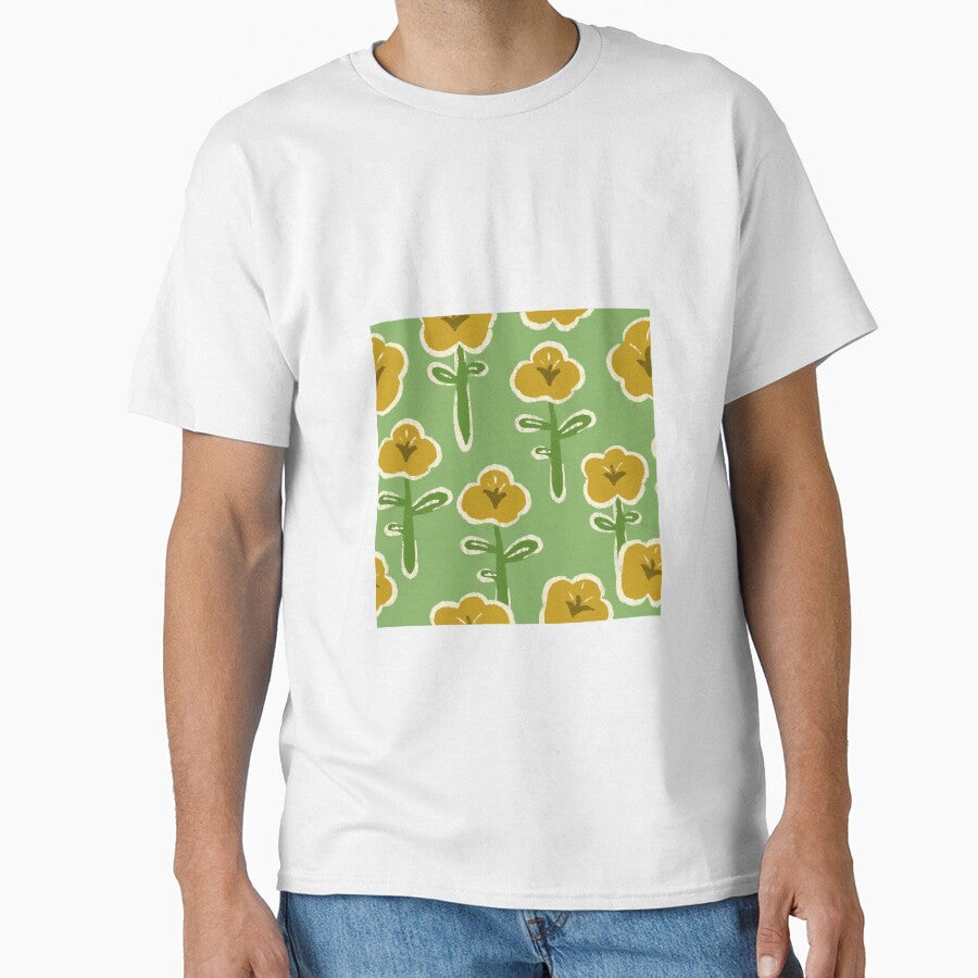Gouache flowers seamless pattern by pinkyfish1010 - Adult & Kids T-Shirts, Sweatshirts & Hoodies apparel design preview 1