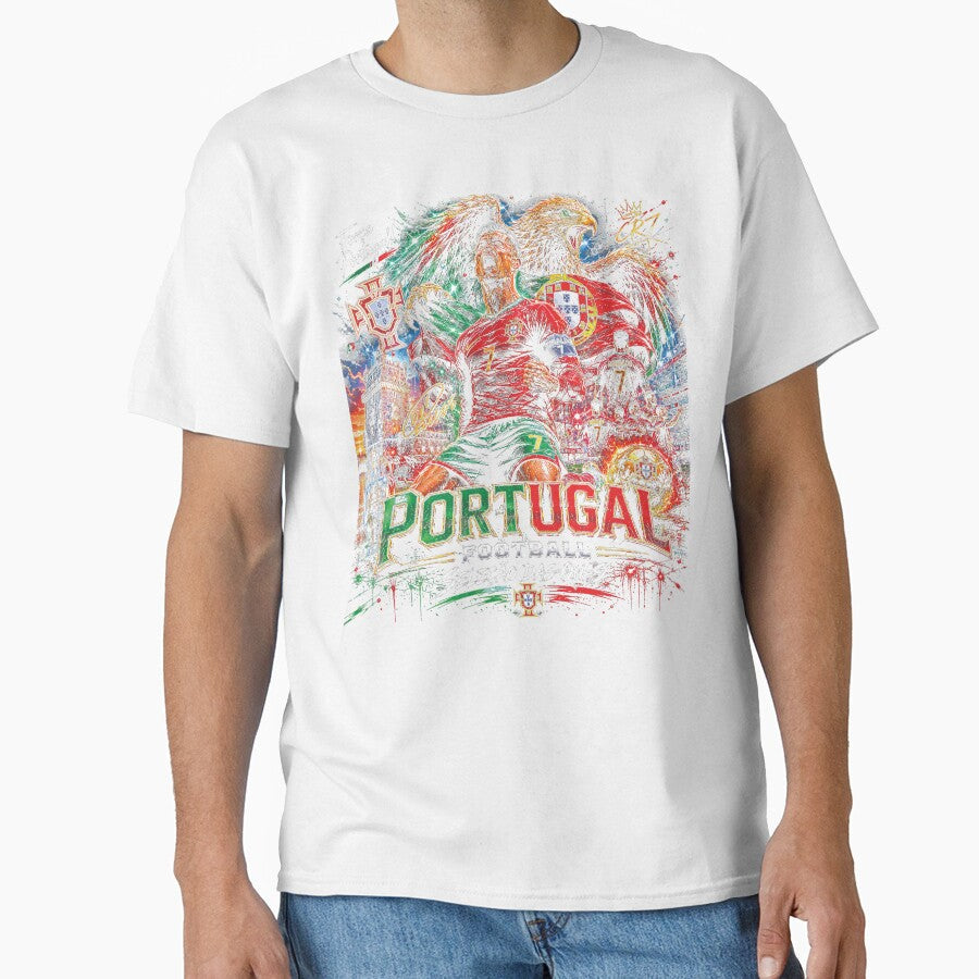 Portugal Football Kings Road to FIFA 2026 by - Adult & Kids T-Shirts, Sweatshirts & Hoodies apparel design preview 1