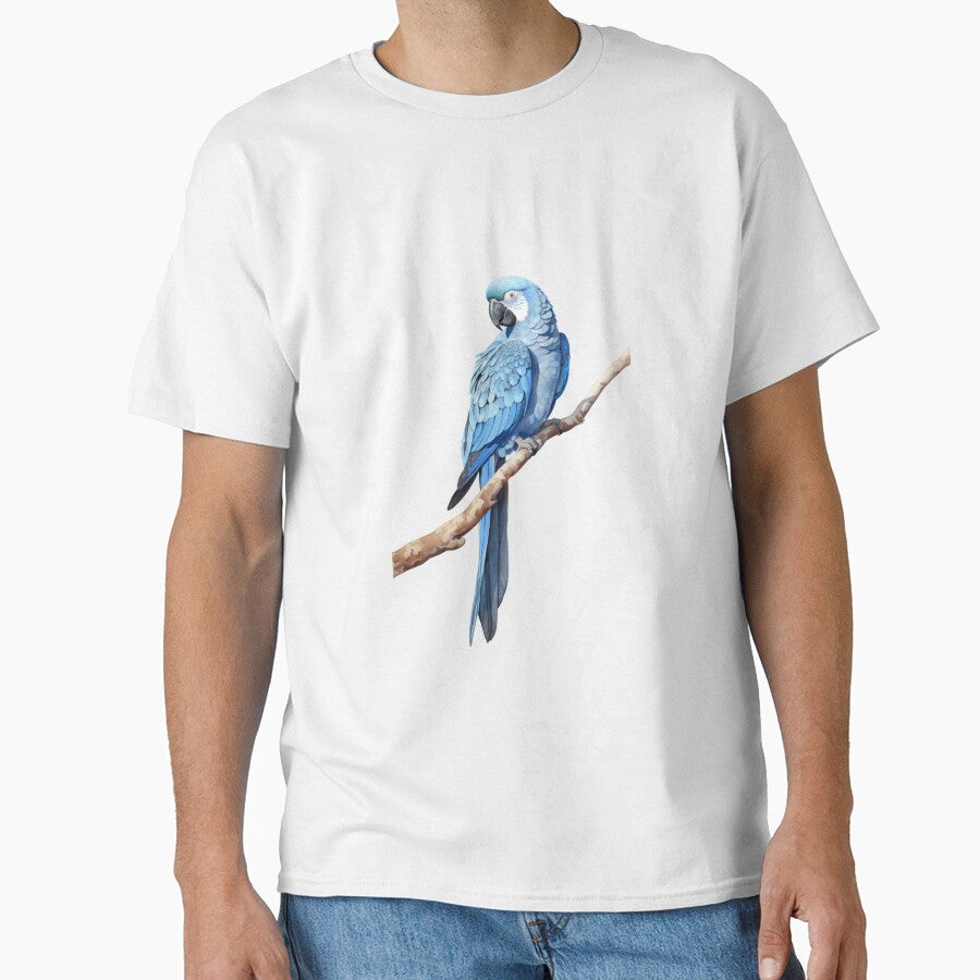Spix Macaw Endangered Beauty by S-Endangered-S - Adult & Kids T-Shirts, Sweatshirts & Hoodies apparel design preview 1