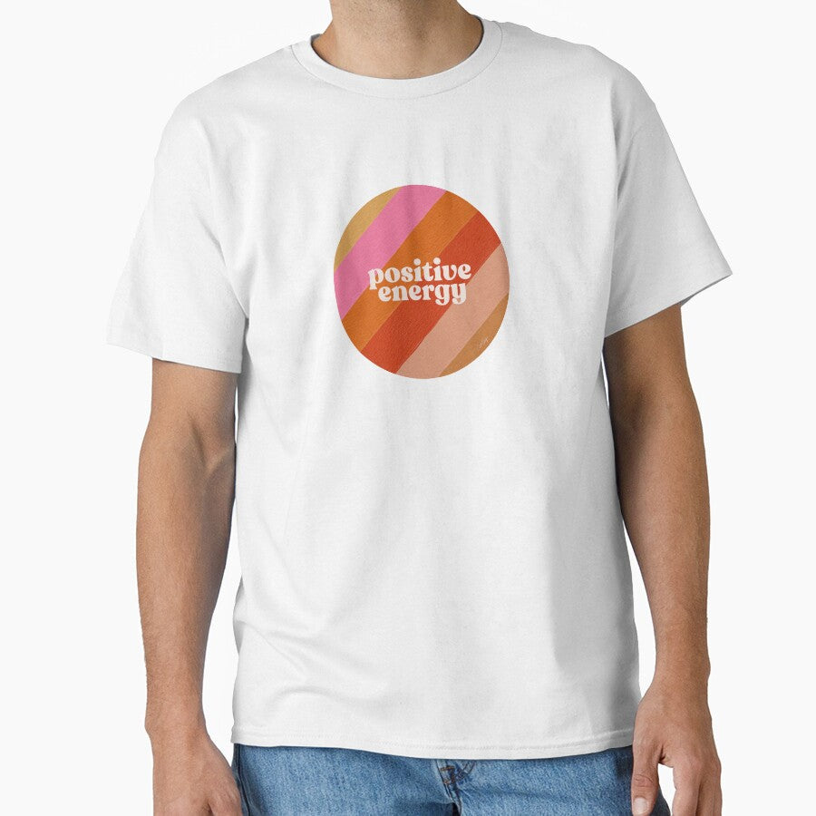 Positive Energy Sphere Retro by Cat Coquillette - Adult & Kids T-Shirts, Sweatshirts & Hoodies apparel design preview 1
