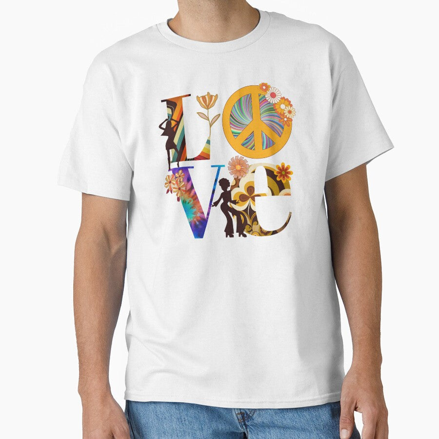 Retro Love by LaurenPittaway - Adult & Kids T-Shirts, Sweatshirts & Hoodies apparel design preview 1