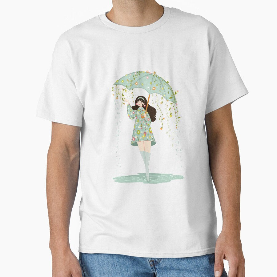 Flower Power Illustration by Artofstephmarie - Adult & Kids T-Shirts, Sweatshirts & Hoodies apparel design preview 1