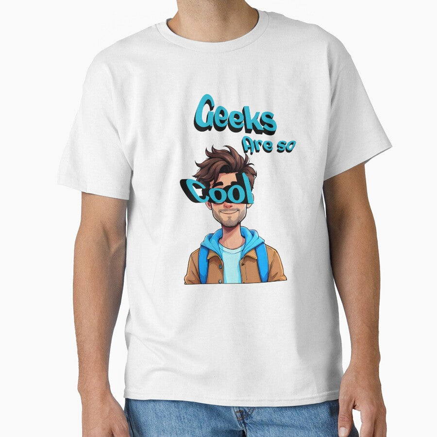 Geeks Are Cool by The Laughing Lab - Adult & Kids T-Shirts, Sweatshirts & Hoodies apparel design preview 1