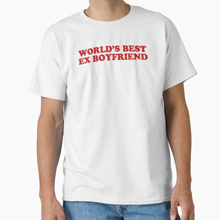 World's Best Ex Boyfriend Funny Relationship Award by - Adult & Kids T-Shirts, Sweatshirts & Hoodies apparel design preview 1