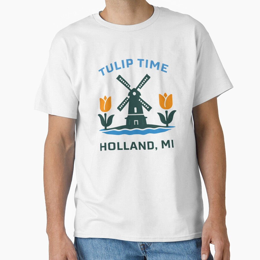 The Tulip Time Festival (Holland, by Combat Skies - Adult & Kids T-Shirts, Sweatshirts & Hoodies apparel design preview 1