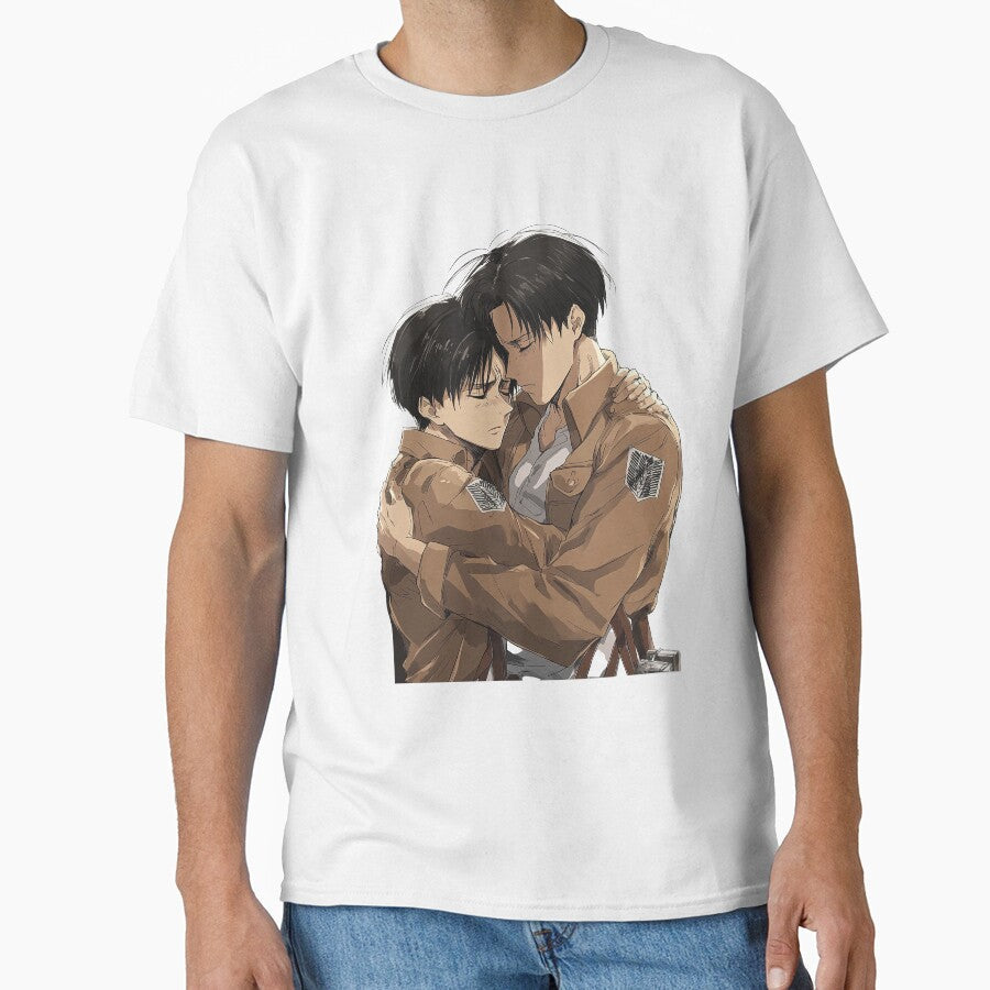 Unbreakable Bonds of the Survey Corps Levi Erens - Adult & Kids T-Shirts, Sweatshirts & Hoodies apparel design preview 1
