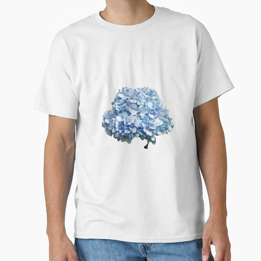 Blue hydrangea by rinamg - Adult & Kids T-Shirts, Sweatshirts & Hoodies apparel design preview 1
