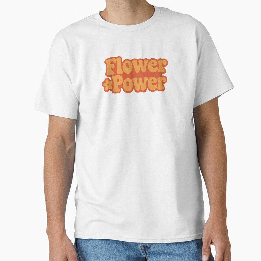 Retro funky flower power by Inspiredbydavina - Adult & Kids T-Shirts, Sweatshirts & Hoodies apparel design preview 1