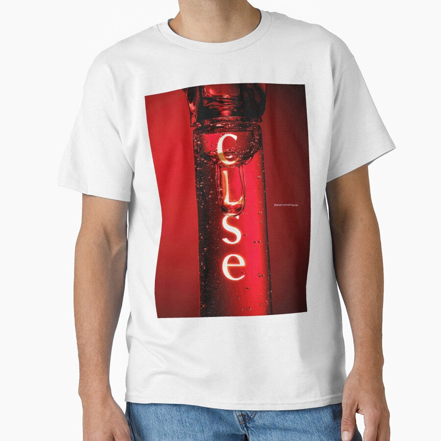 Copy of Neon "CLOSE" Sign Inside Light Bulb Modern - Adult & Kids T-Shirts, Sweatshirts & Hoodies apparel design preview 1