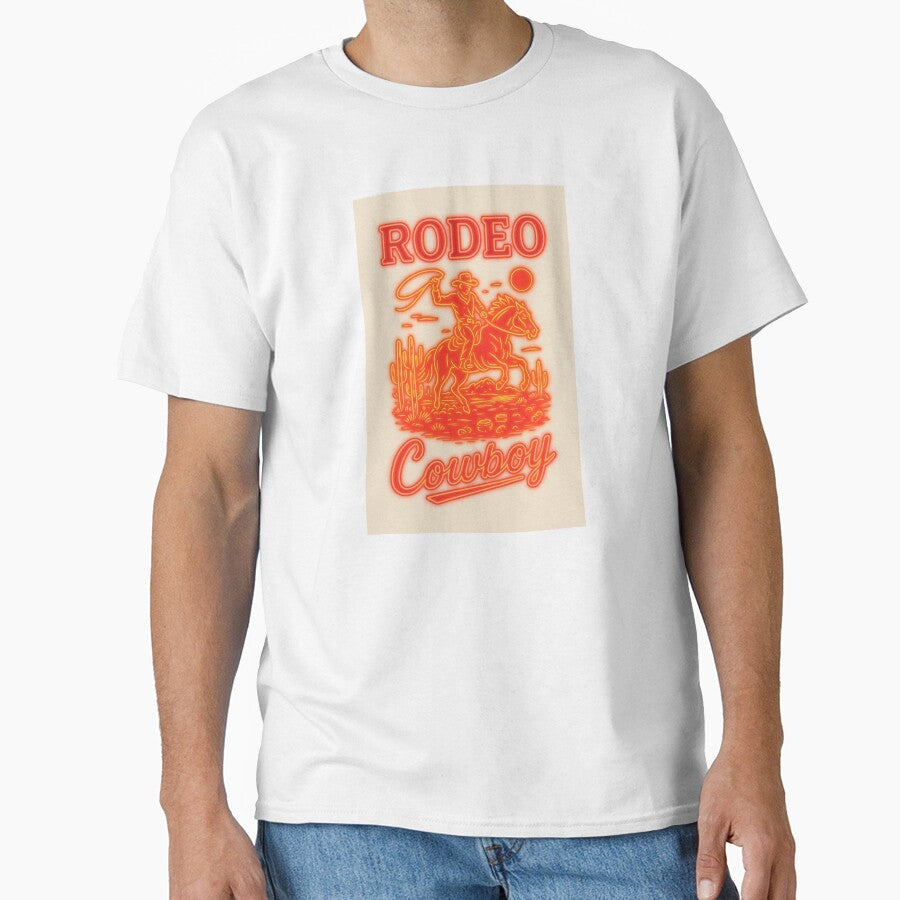 Glow-in-Light Cowboy Rodeo by Fleetwood1994 - Adult & Kids T-Shirts, Sweatshirts & Hoodies apparel design preview 1