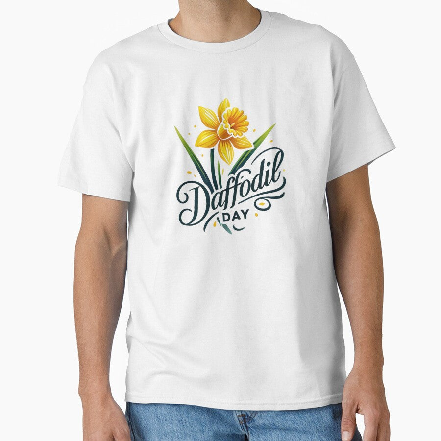 Daffodil Day illustration by 9i-Shop - Adult & Kids T-Shirts, Sweatshirts & Hoodies apparel design preview 1