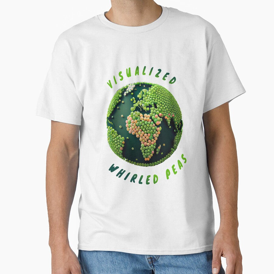 Visualized Whirled Peas by ehartstudio - Adult & Kids T-Shirts, Sweatshirts & Hoodies apparel design preview 1