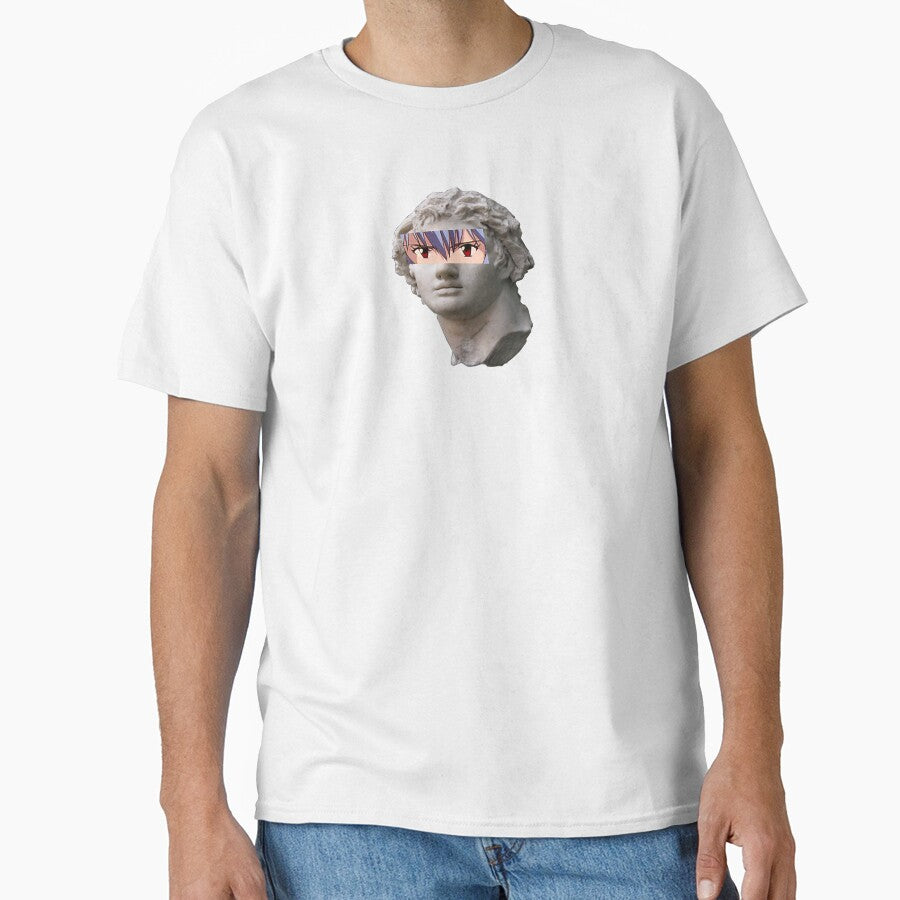 Manga vaporwave statue by Omeris - Adult & Kids T-Shirts, Sweatshirts & Hoodies apparel design preview 1