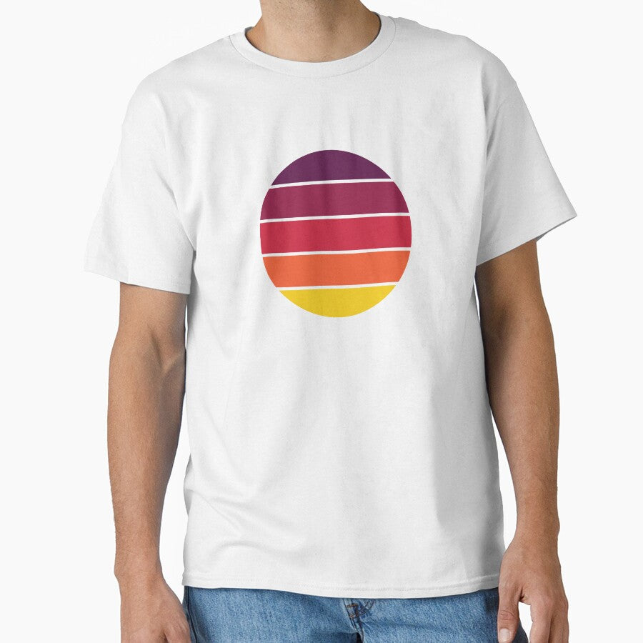 Summer Ocean Sunset Color Palette by colormepixels - Adult & Kids T-Shirts, Sweatshirts & Hoodies apparel design preview 1