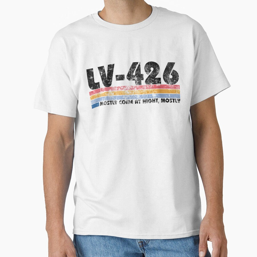 LV-426, Aliens, They mostly come at night, by am - Adult & Kids T-Shirts, Sweatshirts & Hoodies apparel design preview 1
