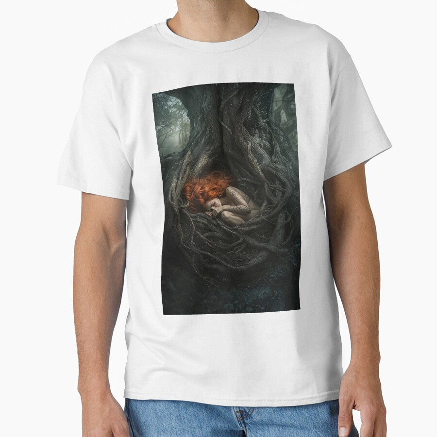 Whispers of the Ancient Tree by oanaunciuleanu - Adult & Kids T-Shirts, Sweatshirts & Hoodies apparel design preview 1