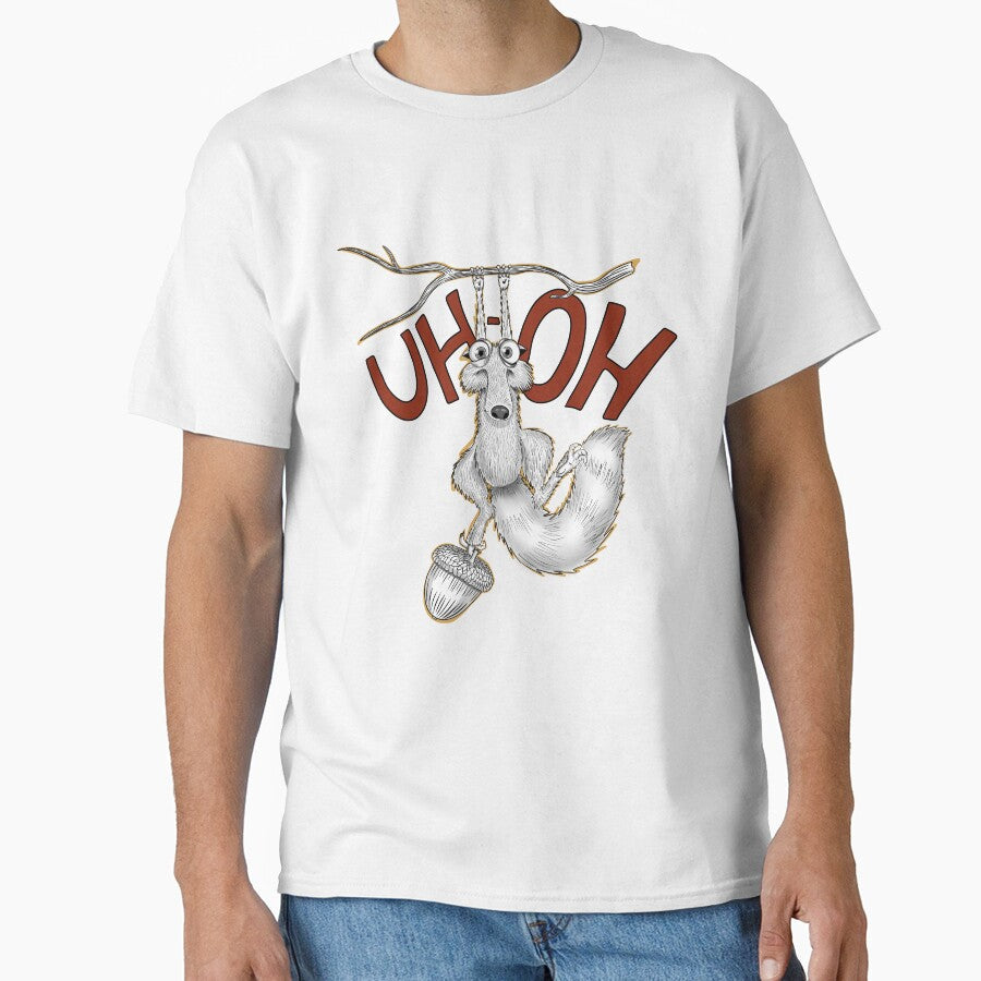 Scrat from Ice Age Uh-Oh Squirrel's Nutty by - Adult & Kids T-Shirts, Sweatshirts & Hoodies apparel design preview 1