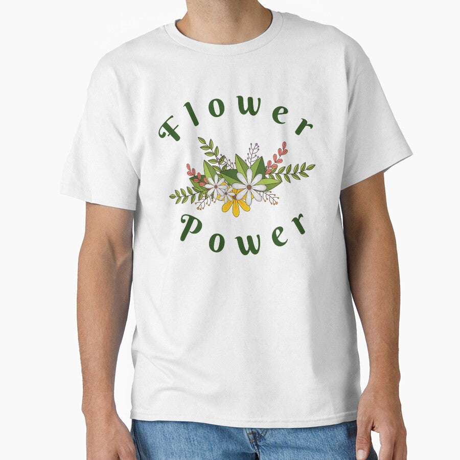 Bold Flower Power Design for Floral Lovers by - Adult & Kids T-Shirts, Sweatshirts & Hoodies apparel design preview 1