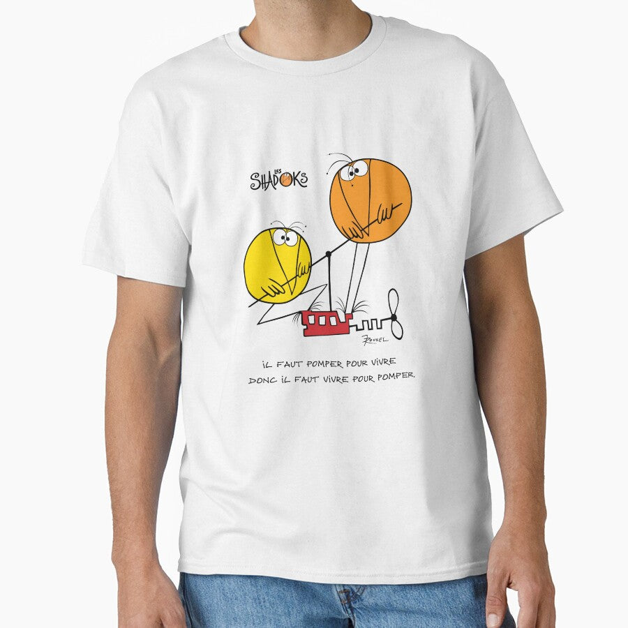 You have to pump live! by LesShadoks - Adult & Kids T-Shirts, Sweatshirts & Hoodies apparel design preview 1