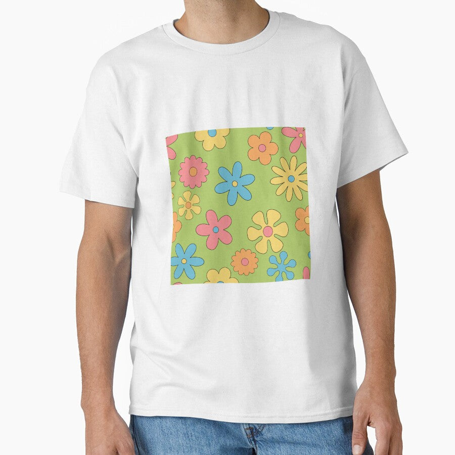 Groovy Flowers by Par175 - Adult & Kids T-Shirts, Sweatshirts & Hoodies apparel design preview 1