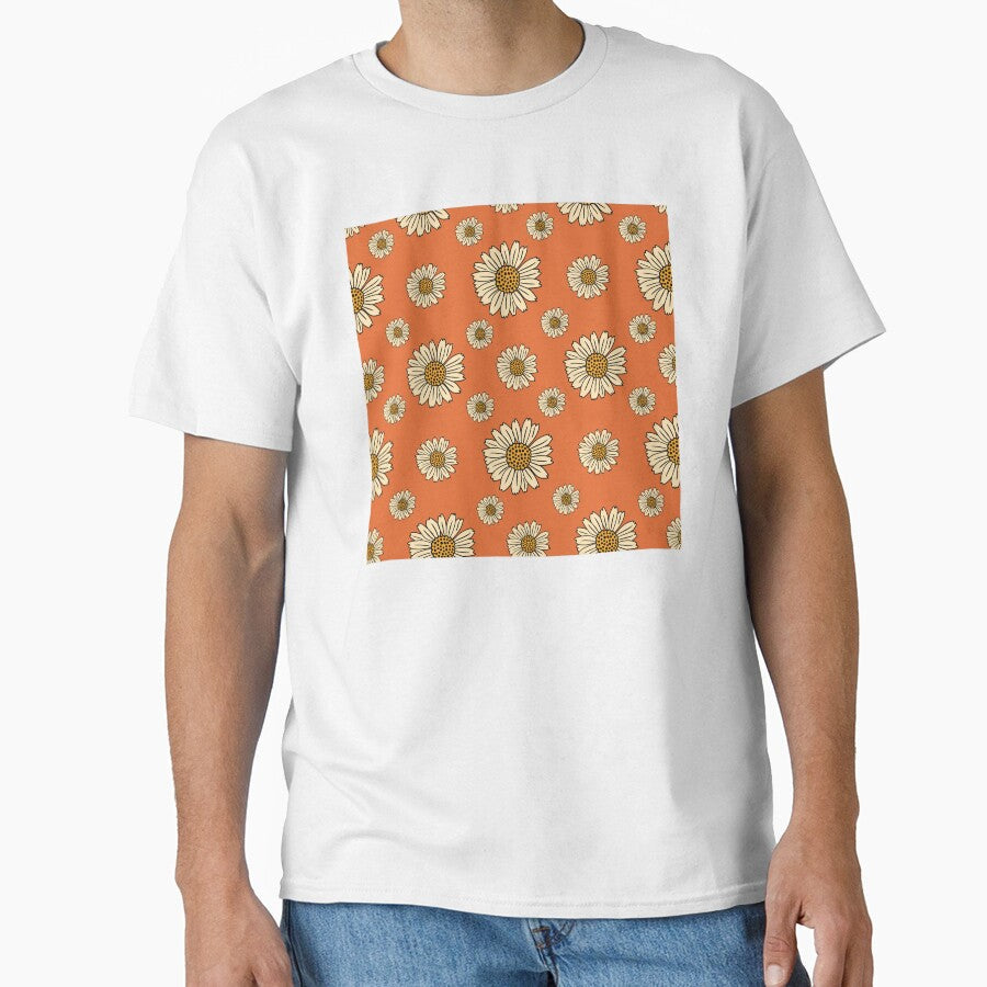 Retro flowers by delphiniumco - Adult & Kids T-Shirts, Sweatshirts & Hoodies apparel design preview 1