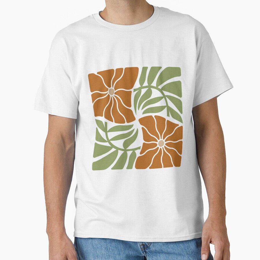 Psychedelic Petals Leaves Retro Pop Art by - Adult & Kids T-Shirts, Sweatshirts & Hoodies apparel design preview 1
