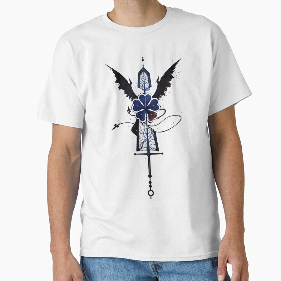 Demon-Dweller Sword by altimento - Adult & Kids T-Shirts, Sweatshirts & Hoodies apparel design preview 1