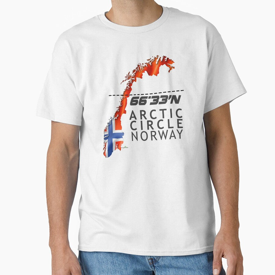 Norway Arctic Circle Nordland county Sticker 01 by - Adult & Kids T-Shirts, Sweatshirts & Hoodies apparel design preview 1