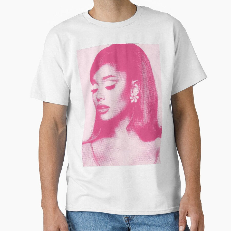 Ariana Grande pink positions by lovely distractions - Adult & Kids T-Shirts, Sweatshirts & Hoodies apparel design preview 1