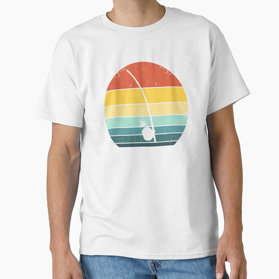 Vintage Capoeira Berimbau Instrument 70s Sunset by - Adult & Kids T-Shirts, Sweatshirts & Hoodies apparel design preview 1