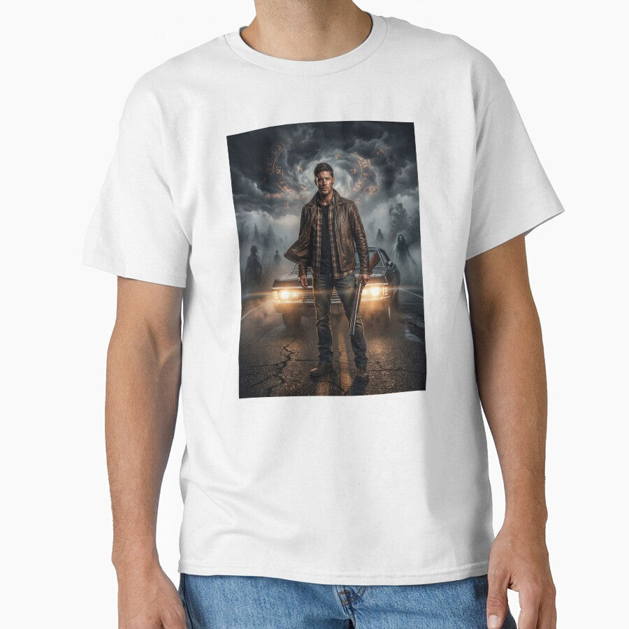 Night Hunter Supernatural Warrior by Bizzylisimo - Adult & Kids T-Shirts, Sweatshirts & Hoodies apparel design preview 1