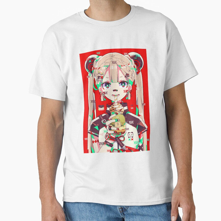Anime Girl Aesthetic Harajuku Japanese Waifu Otaku - Adult & Kids T-Shirts, Sweatshirts & Hoodies apparel design preview 1