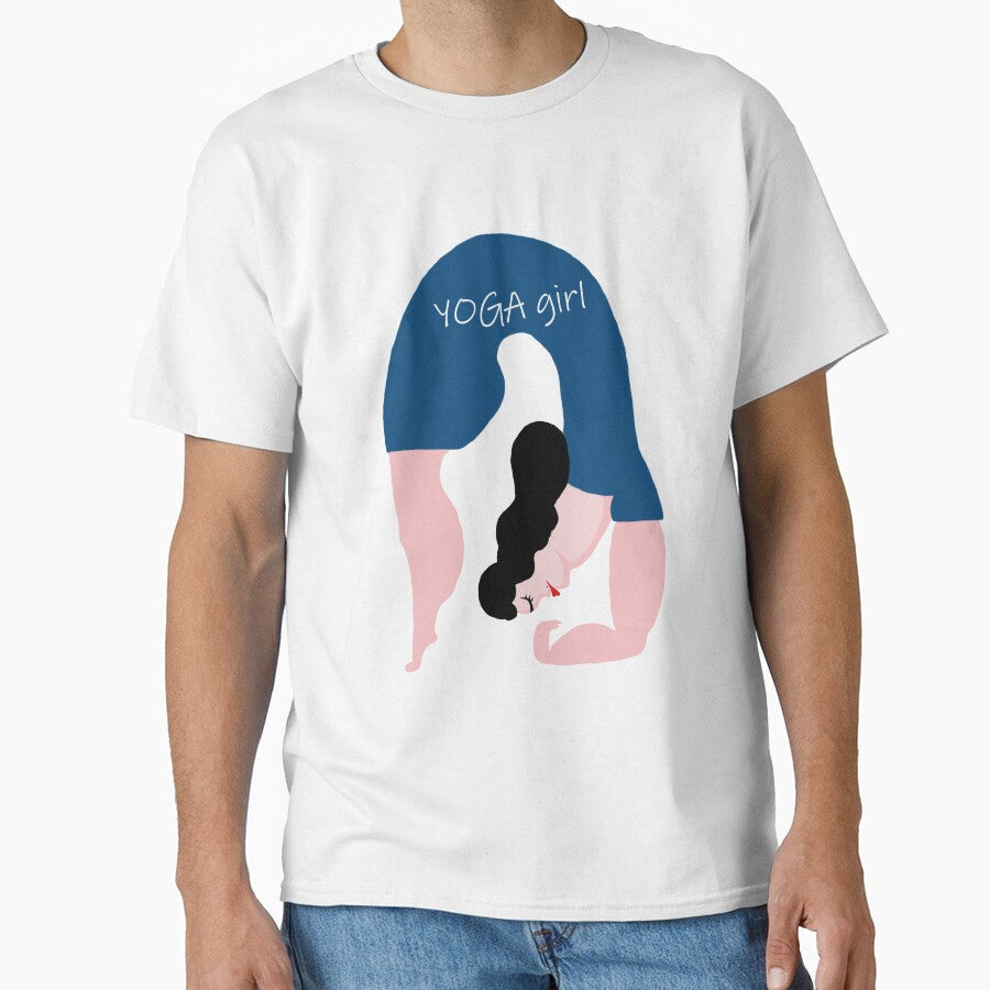 Yoga Girl by mentapic - Adult & Kids T-Shirts, Sweatshirts & Hoodies apparel design preview 1