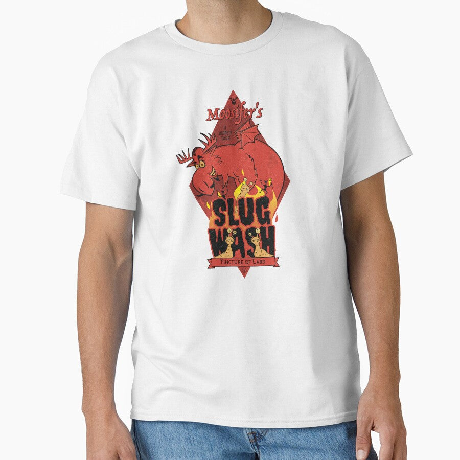 Moosifer's Slug Wash, Tincture of Lard by StuffbyWiz - Adult & Kids T-Shirts, Sweatshirts & Hoodies apparel design preview 1