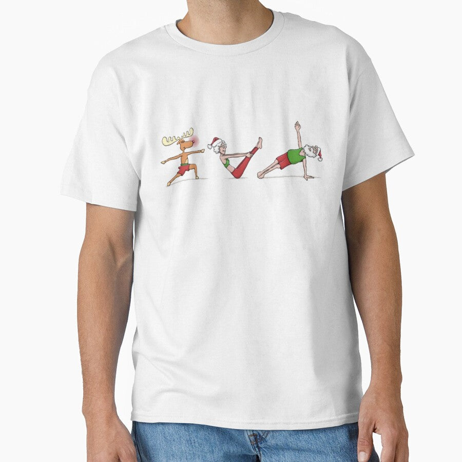 Yoga Christmas And Mug by Galvanized - Adult & Kids T-Shirts, Sweatshirts & Hoodies apparel design preview 1