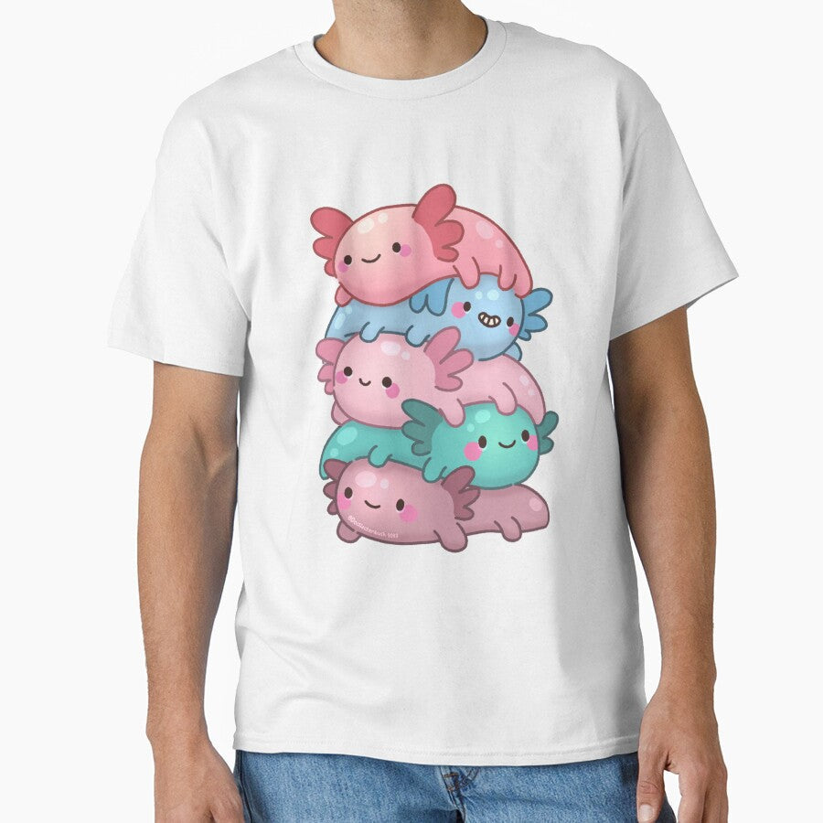 Staxolotls by DocHackenbush - Adult & Kids T-Shirts, Sweatshirts & Hoodies apparel design preview 1
