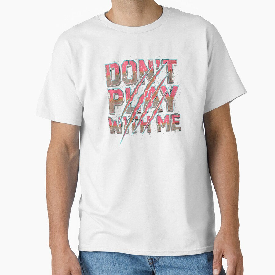Don't Play With Me Cyberpunk Neon Claws 2026 by - Adult & Kids T-Shirts, Sweatshirts & Hoodies apparel design preview 1