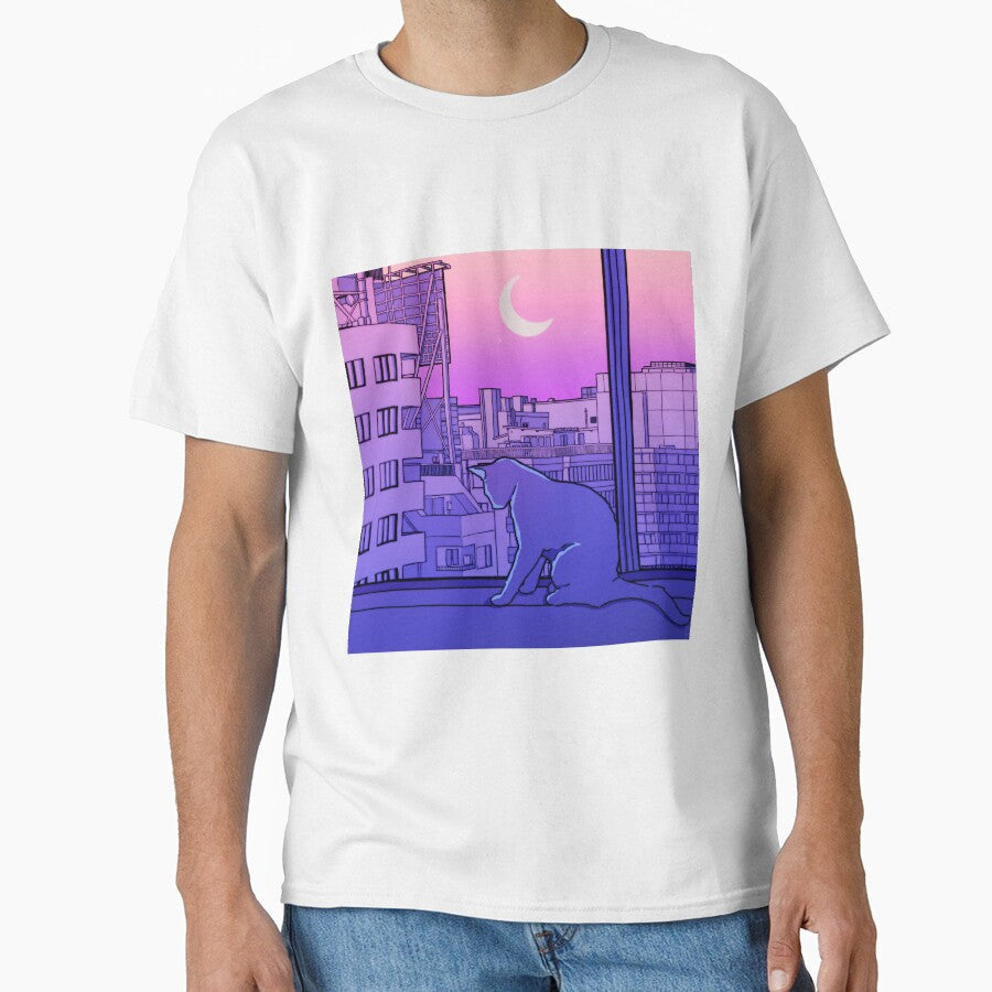 Moonlit View by zatbae - Adult & Kids T-Shirts, Sweatshirts & Hoodies apparel design preview 1