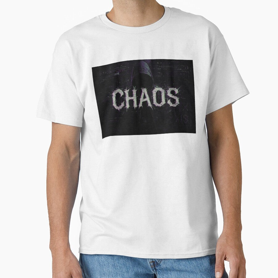 Chaos Cyber Grunge Glitch by iwzzuel - Adult & Kids T-Shirts, Sweatshirts & Hoodies apparel design preview 1