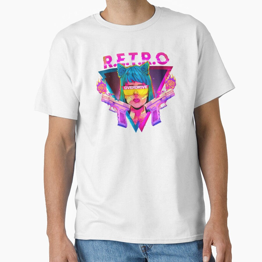 Overdrive Vaporwave by [-A-] Industrie s - Adult & Kids T-Shirts, Sweatshirts & Hoodies apparel design preview 1