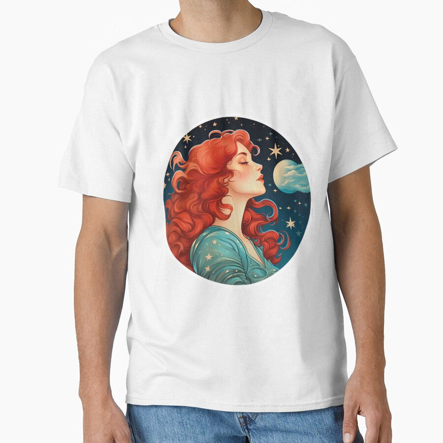 Lady in the Sky by JimmyJonkers - Adult & Kids T-Shirts, Sweatshirts & Hoodies apparel design preview 1