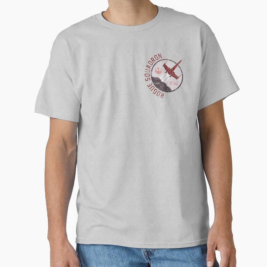 Vintage Rogue Squadron Insignia by DrunkenMenace - Adult & Kids T-Shirts, Sweatshirts & Hoodies apparel design preview 1