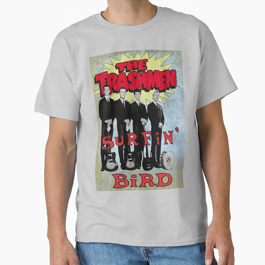 The Trashmen Surfin Bird by mickwarkcup - Adult & Kids T-Shirts, Sweatshirts & Hoodies apparel design preview 1