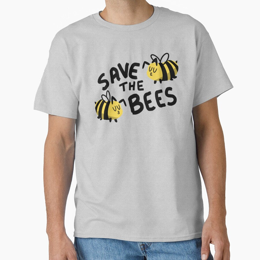 Save the Bees by PeacePlanet - Adult & Kids T-Shirts, Sweatshirts & Hoodies apparel design preview 1