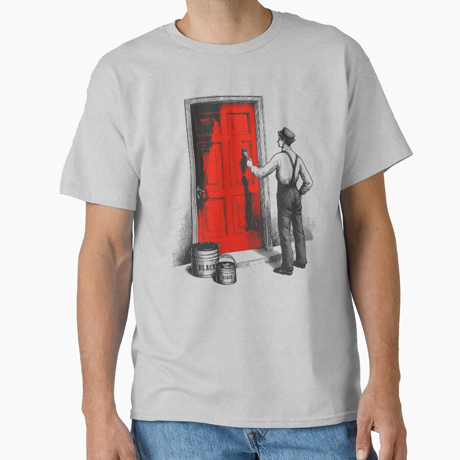 Paint it Black Vintage 60's Rock by hadleyfoo - Adult & Kids T-Shirts, Sweatshirts & Hoodies apparel design preview 1