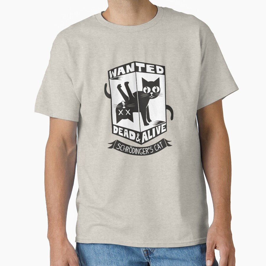 SCHRODINGER'S CAT by HAUNTERSDEPOT - Adult & Kids T-Shirts, Sweatshirts & Hoodies apparel design preview 1