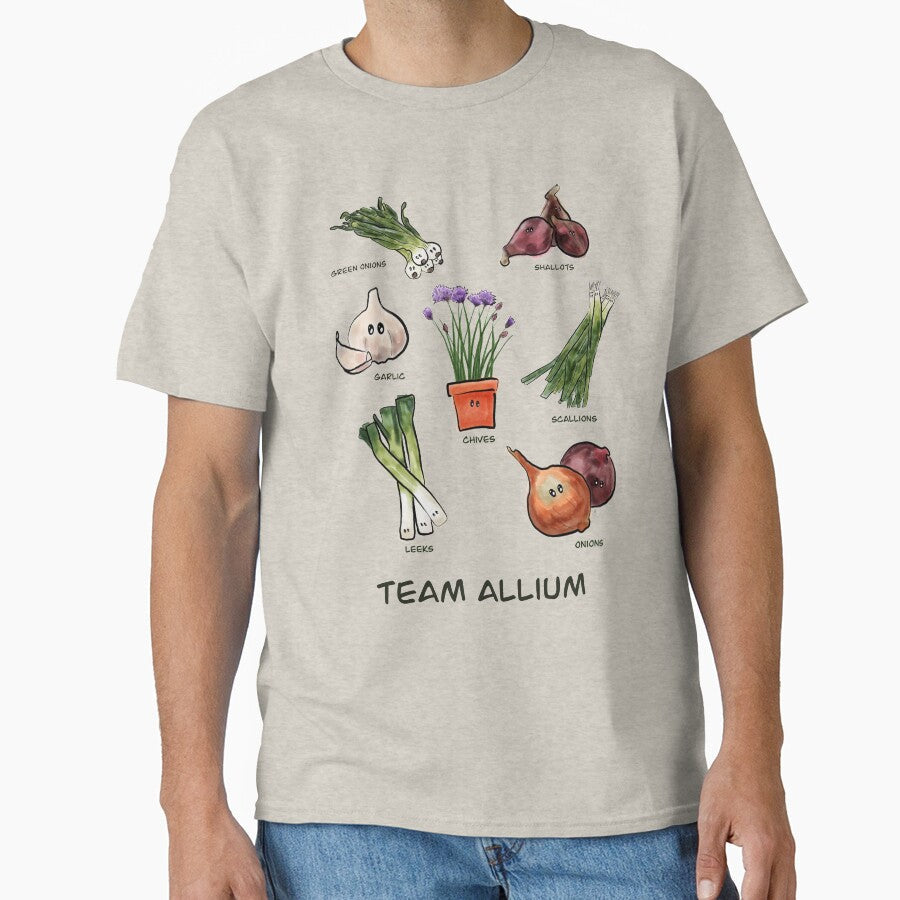 Team Allium No Background by BellwetherFrnds - Adult & Kids T-Shirts, Sweatshirts & Hoodies apparel design preview 1